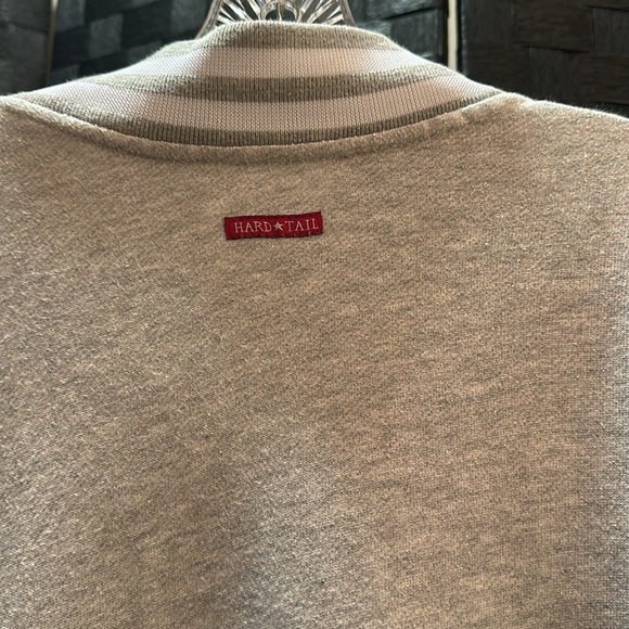 Hard Tail Gray Long Open Sweater - Picture 3 of 4